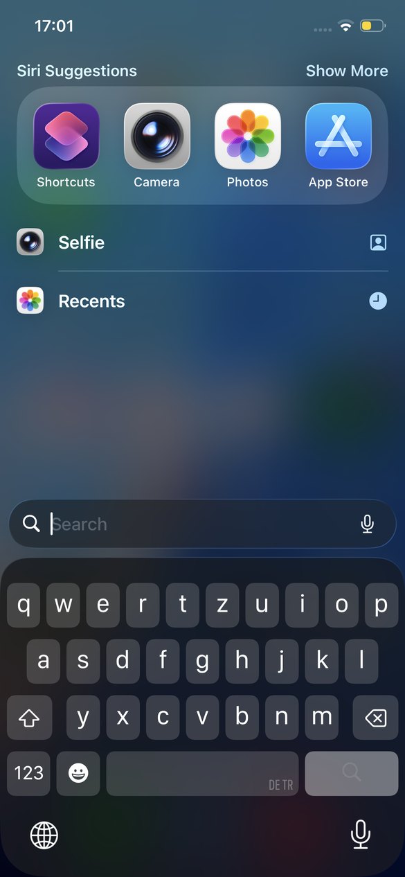 Verifica che l'app Comandi Rapidi sia installata